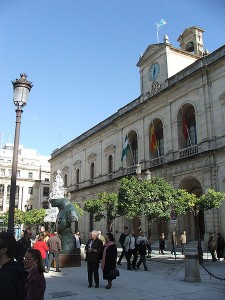 Fachada del Ayuntamiento de Sevilla