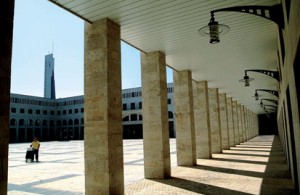 Plaza y Ayuntamiento de Noblejas
